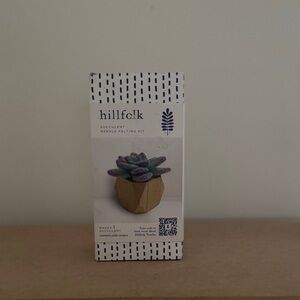 Succulent Needle Felting Kit - Purple and Green
